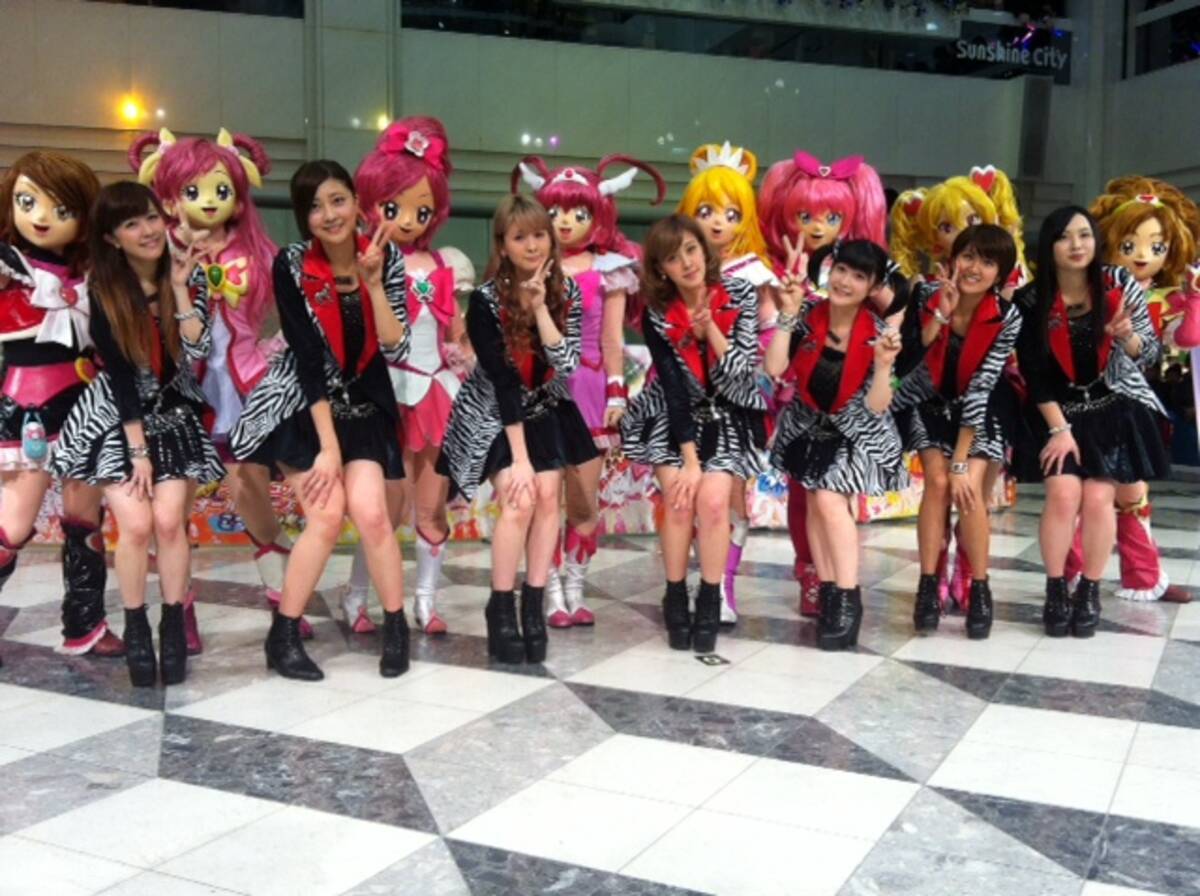 速報 池袋サンシャインシティberryz工房ライブにプリキュア登場 エキサイトニュース