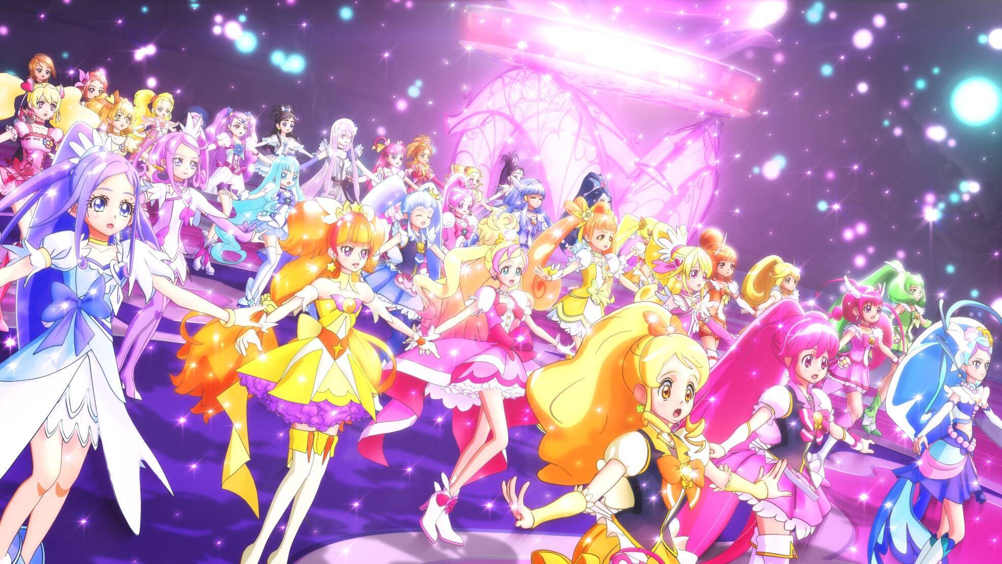 40人のプリキュアが歌って踊って 何て数だ 映画プリキュアas 春のカーニバル ダンスムービー エキサイトニュース