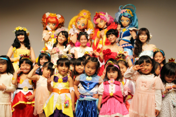 声優陣がシンデレラを読み聞かせ 映画スマイルプリキュア 完成披露試写会レポ エキサイトニュース