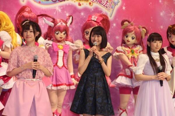 新妻聖子 山本耕史は私の手下 合同会見 魔法つかいプリキュア 映画プリキュア エキサイトニュース