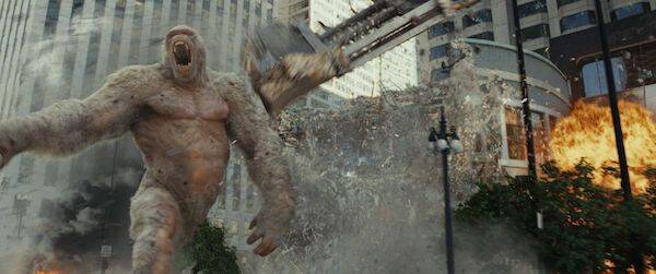 全く正しい怪獣映画「ランペイジ 巨獣大乱闘」怪獣に立ち向かう人類代表ドウェイン・ジョンソンの説得力