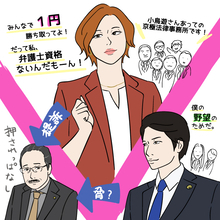 「リーガルV」米倉涼子「だって私、弁護士資格ないんだもーん」「みんなで１円勝ち取ってよ」今夜最終回