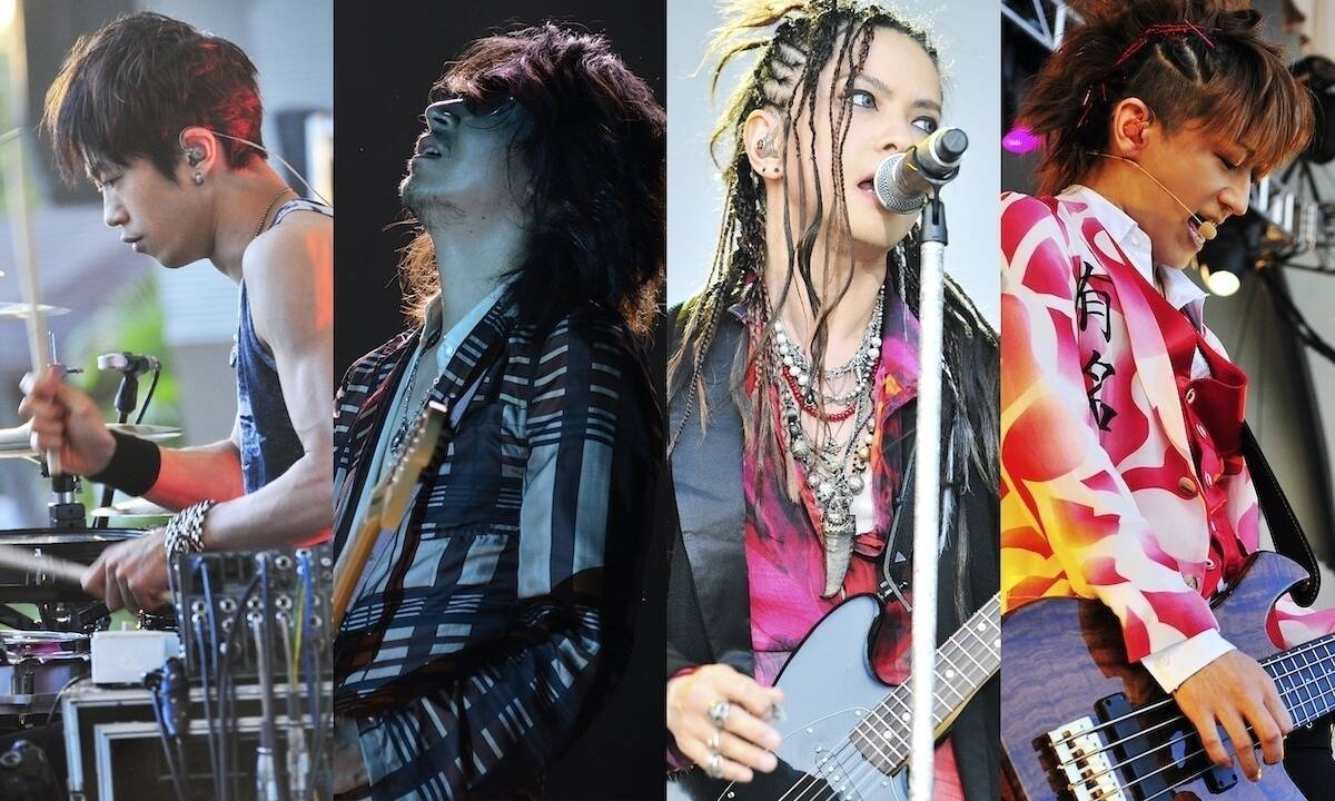 L'Arc~en~Ciel ホノルルでの結成20周年イヤー最終公演をWOWOWが独占放送