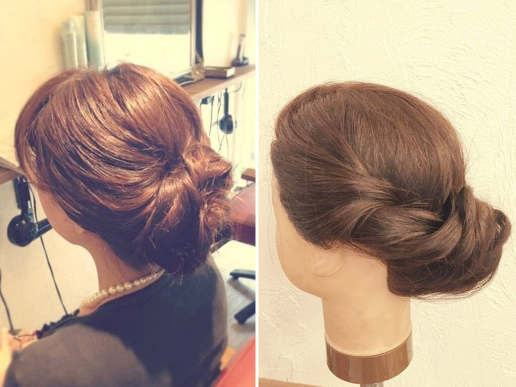 パーティードレスにピッタリ プリンセス風のエレガントなシニヨンヘアアレンジ 17年3月4日 エキサイトニュース