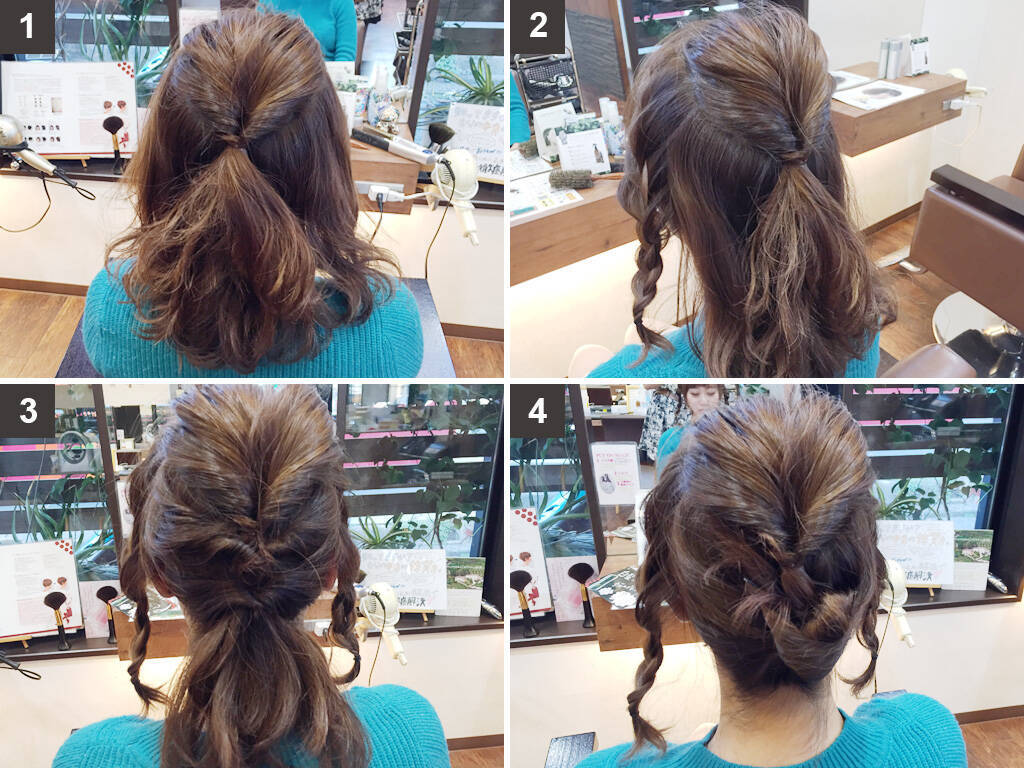 ミディアムレングスの方にオススメ 万能に使えるゆるふわおしゃれヘアアレンジ 18年1月10日 エキサイトニュース