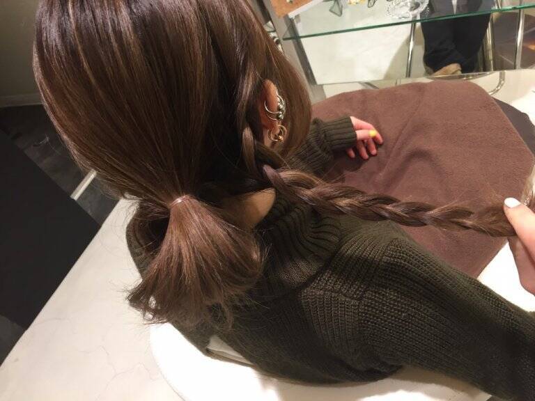 簡単5分 輪っかお団子 三つ編みヘアアレンジでかわいく変身できる 17年4月6日 エキサイトニュース