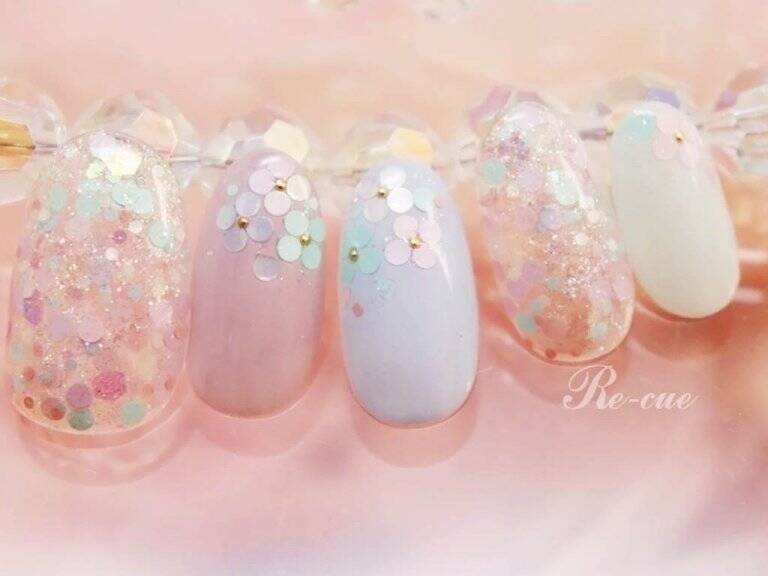 梅雨の季節の紫陽花ネイル オリジナルアレンジで自分だけの紫陽花ネイルを楽しみましょ 17年6月30日 エキサイトニュース