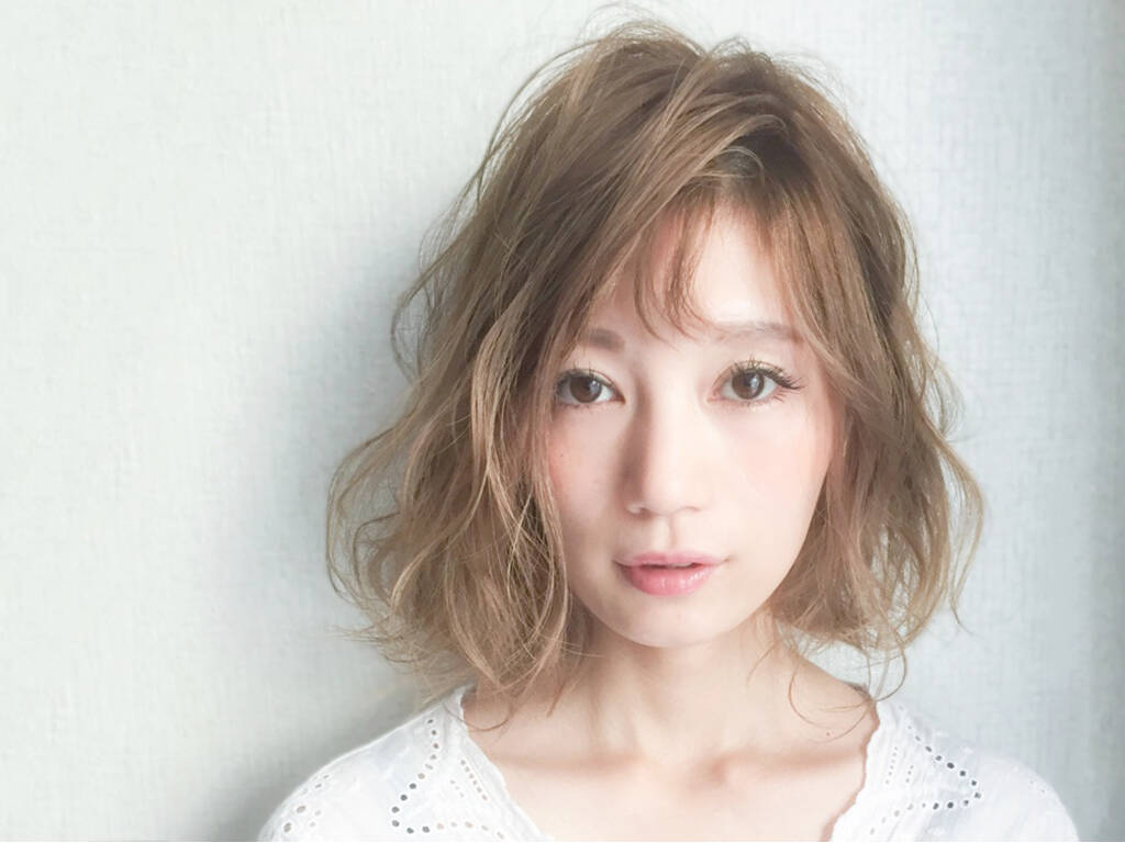 シークレットバングって知ってる 面長女子さんにオススメ今どきボブヘアスタイル 17年9月28日 エキサイトニュース