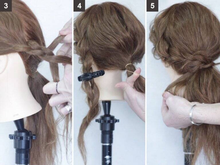 シンプル 簡単 すぐできる 初心者さん向けカジュアルな斜めポニーテールヘアアレンジ 18年1月27日 エキサイトニュース