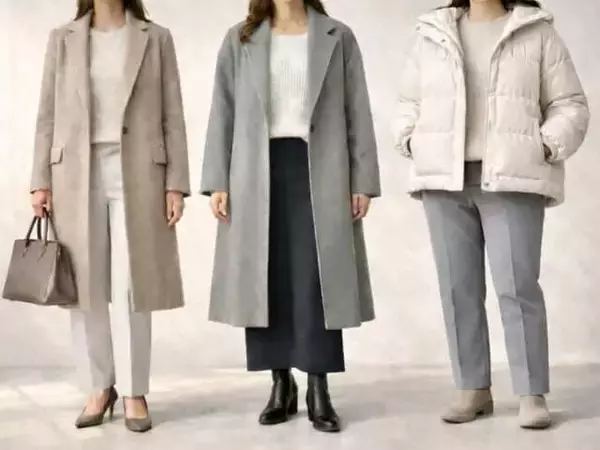 「おしゃれのつもりが“おば見え”に？年始に避けたい『時代遅れのアウターコーデ』３選」の画像