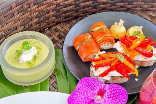 とてもフォトジェニック。【ANAインターコンチネンタル石垣リゾート・ベイウイング】プールに浮かべる贅沢アフタヌーンティー