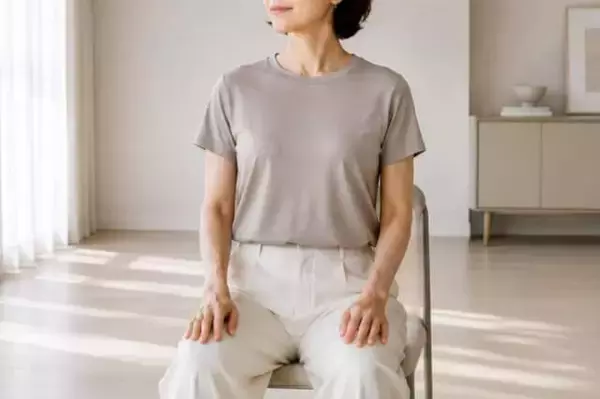 痩せにくさの原因は背中にあるかも。座ったままできる“肩甲骨リセット習慣”