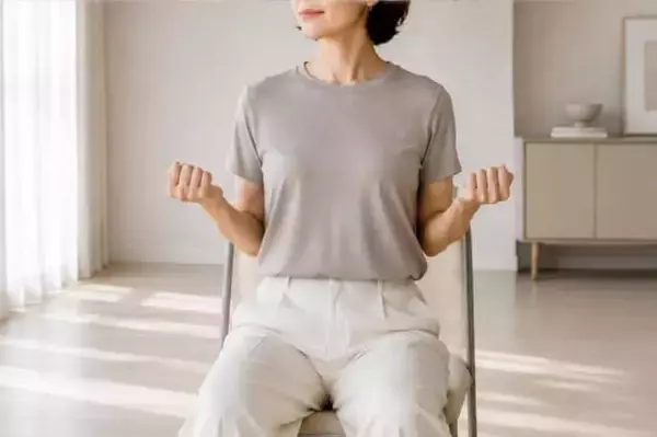 「痩せにくさの原因は背中にあるかも。座ったままできる“肩甲骨リセット習慣”」の画像