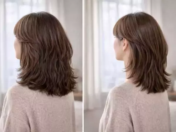 「首元がもたつくと一気に古見え。40代・50代のミディが“今っぽくならない”意外な原因」の画像