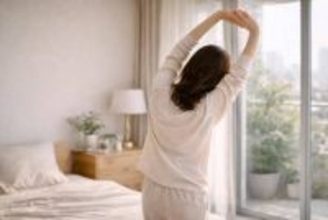 【２ヶ月で−２kg】運動してないのに体が軽くなった。変えたのは「朝の過ごし方」だけ