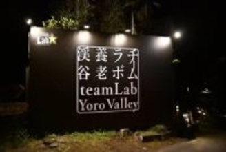 夜の森で繰り広げる光とサウンドの神秘的なドラマ。【チームラボ 養老渓谷】が期間限定で開催中