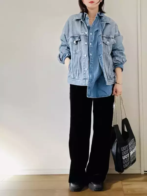 「そのデニム、着方で古見えすることも。40代が今すぐ更新「春デニム」着こなし新ルール」の画像