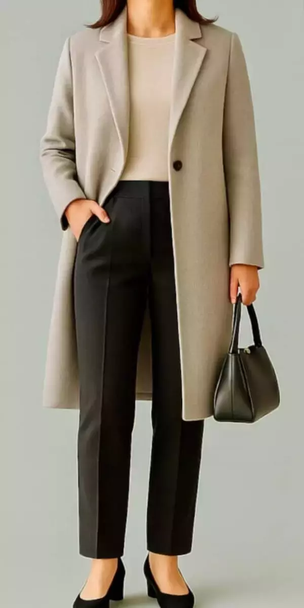 「【40代・50代】冬コーデこそ“全身のバランス感”が命！−３kg級の細見えが叶う「着こなしルール」」の画像