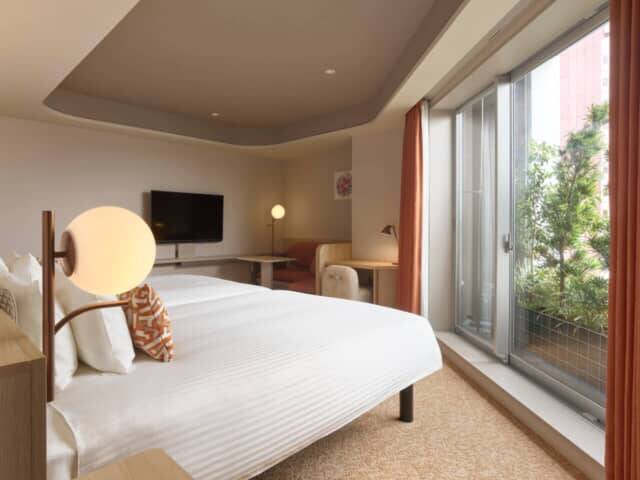 全室に洗濯乾燥機と電子レンジを備え、大浴場も上質。【三井ガーデンホテル銀座築地】のほっとする東京ステイ