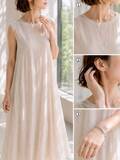 「ワンピースが部屋着っぽくなっちゃう…。大人世代こそ見直したい「小物の合わせ方」」の画像2