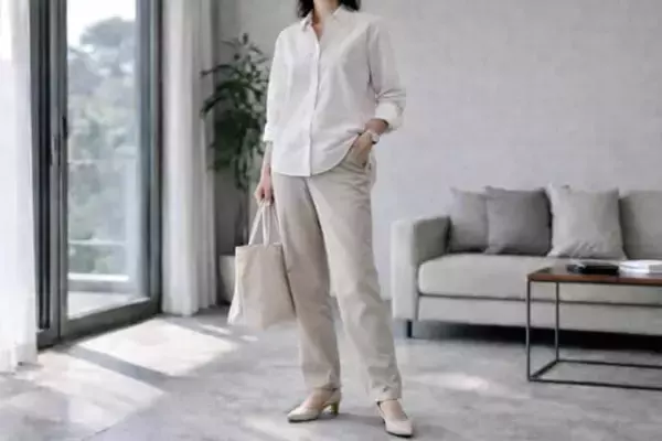 「トレンド重視vs定番重視。おしゃれに見える大人の“ちょうどいいバランス”とは」の画像