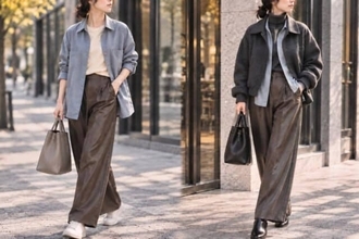 「秋服を買っても出番が少ない…」短い秋に選びたい！今から冬まで着回せる“大人服”３選