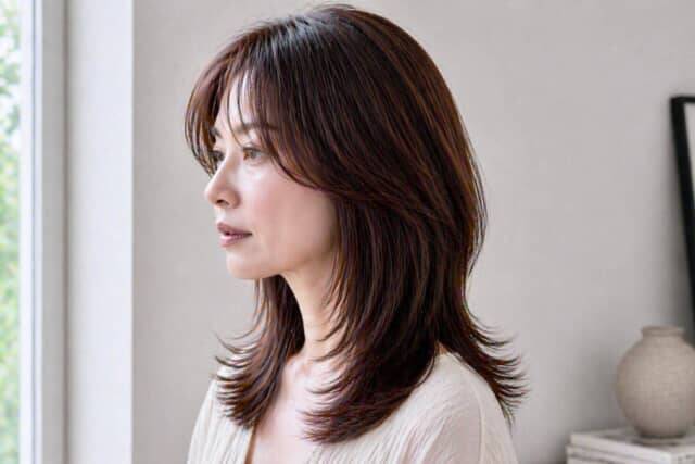 レイヤー入れてるのに野暮見え？大人世代のヘアスタイルで多い“軽くしすぎ問題”とは