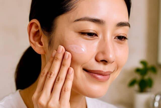 冬でも崩れない“なめらか美肌”。40代からの毛穴・くすみ・乾燥に負けない【薄づきベースメイク】