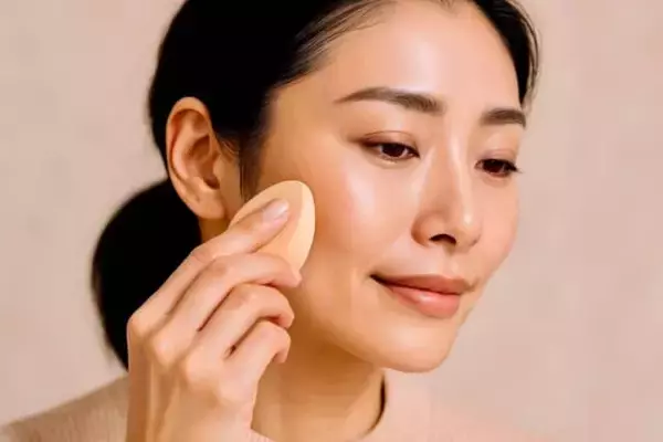 「冬でも崩れない“なめらか美肌”。40代からの毛穴・くすみ・乾燥に負けない【薄づきベースメイク】」の画像