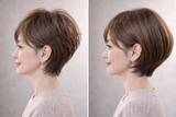 「若見えするのはどっち？ショートヘア＆ショートボブの“重心バランス”の違い」の画像1