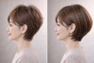 若見えするのはどっち？ショートヘア＆ショートボブの“重心バランス”の違い