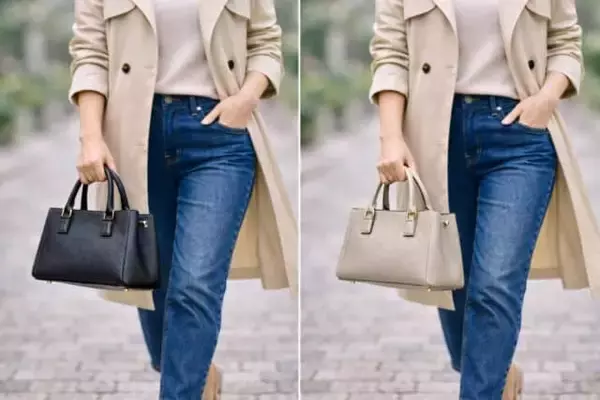 おしゃれな人は“黒バッグばかり”持たない。40代・50代コーデが重く見える原因
