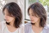 「暗髪のままでもアカ抜けて見える？大人世代におすすめの“透明感ヘアカラー”３選」の画像1