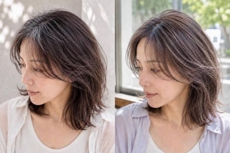 暗髪のままでもアカ抜けて見える？大人世代におすすめの“透明感ヘアカラー”３選