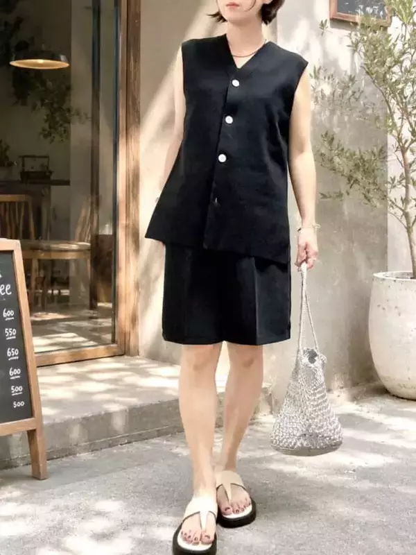 「もうハーフパンツで失敗しない！大人見えする夏の最旬コーデ３選＆着こなしルール」の画像