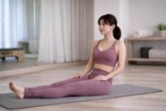 「お腹が出てきた？」と感じたら。座ったまま腰まわりを整える“簡単ねじりポーズ”