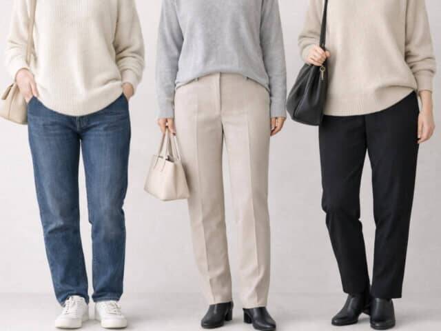 おしゃれのつもりが“おば見え”に？冬定番の『ニット×パンツ合わせ』が“時代遅れ”に見える理由