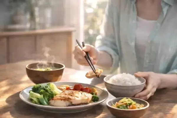 「“食事制限”と“食べ方改善”、やせやすいのはどっち？大人世代の“食習慣の分かれ目”」の画像