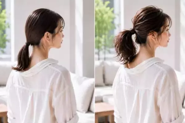 シンプルなひとつ結びなのに今っぽい。周りと差がつく“まとめ髪”のコツ