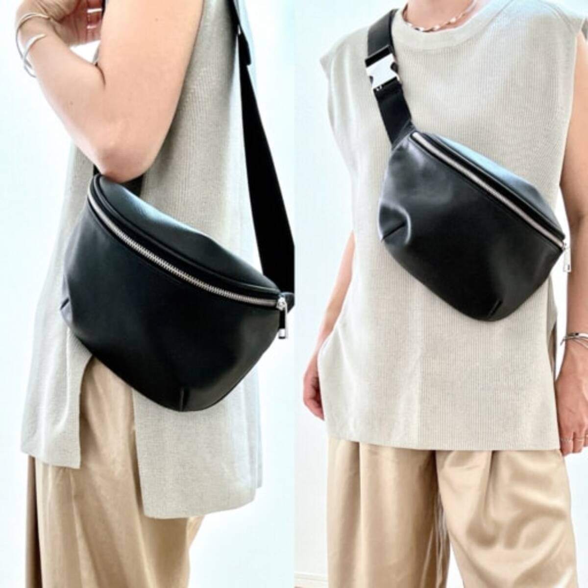 Aeta DA12 DEER LEATHER 踊り WAIST POUCH M 