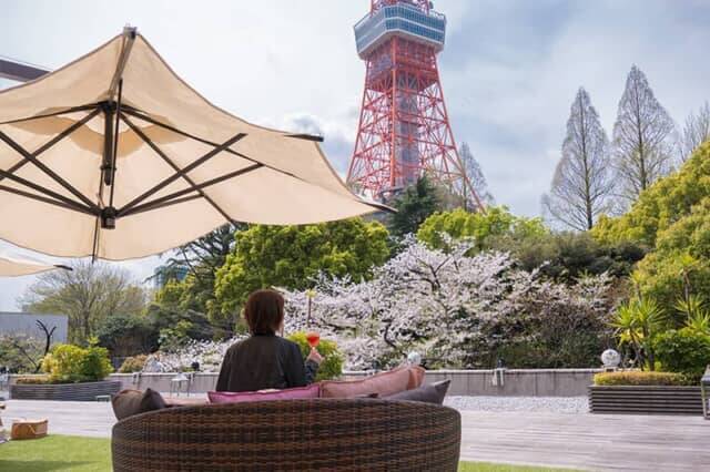 東京タワーの絶景を間近におしゃれなピクニック。【東京プリンスホテル】のテラスで春を満喫