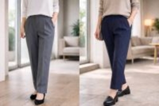 テーパードパンツは“丈と足元”で差がつく。40代・50代がやめるべき「NGバランス」