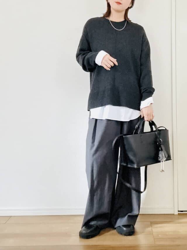 冬服が急に古く見える理由は“中に着る１枚”【PLST】40代コーデを即更新“春まで使える”優秀インナー