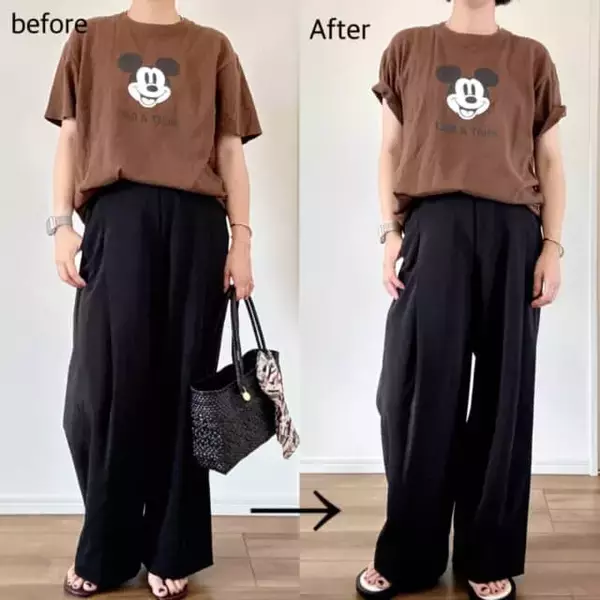 「同じTシャツなのに見違える！大人世代がおしゃれに見える「着こなしの正解」３つのルール」の画像