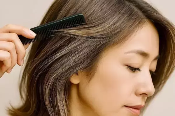 「乾燥で白髪が浮く冬こそ試したい。“若見えツヤ髪”を叶える「白髪ぼかしカラー」の正解」の画像