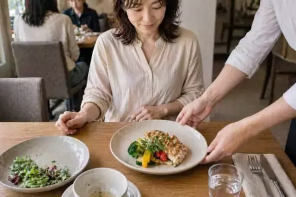 「外食を我慢する vs 外食でも整える。やせやすい人の“食事の選び方”の違い」の画像