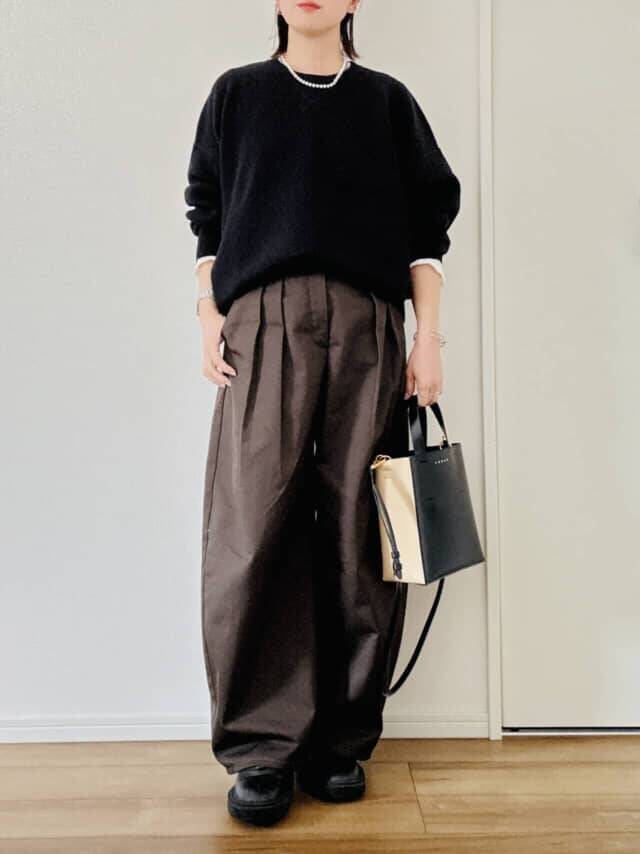 「太って見えそう…」を回避！40代・50代骨格ストレートのGU・バレルパンツ正解コーデ