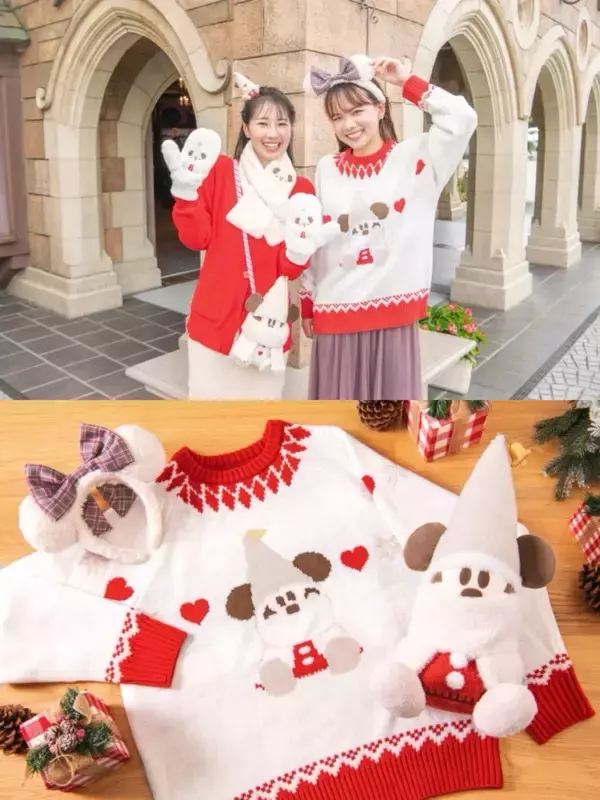 「【2024ディズニー・クリスマス】クリスマス感たっぷりな限定グッズ＆お土産に買いたいお菓子まとめ」の画像