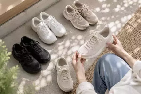 「重たく見えるのは“スニーカー”のせい？40代・50代が見直したい、2026春夏の“足元の抜け感”」の画像