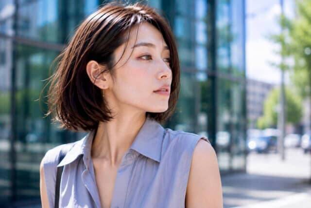 ボブは髪色で軽やかになる。2026夏、大人に似合う涼やかヘアカラー３選